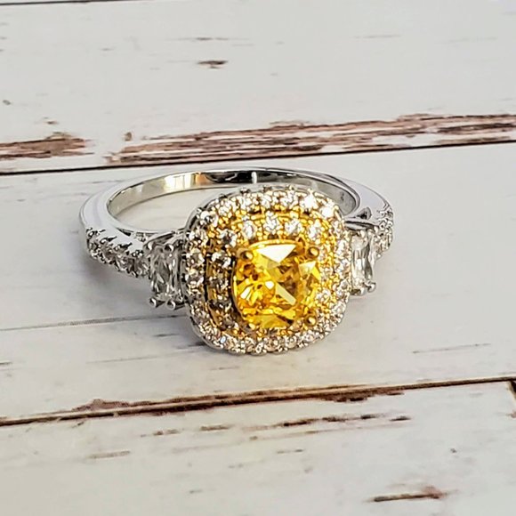 Princess Canary Halo Ring - Picture 2 of 3